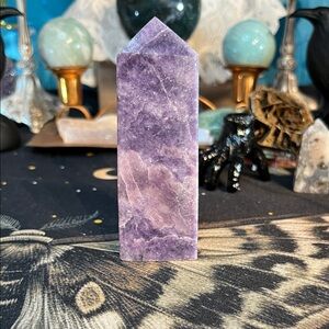 Lepidolite tower